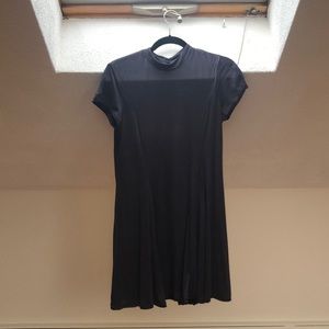 uo silence+noise open back skater dress